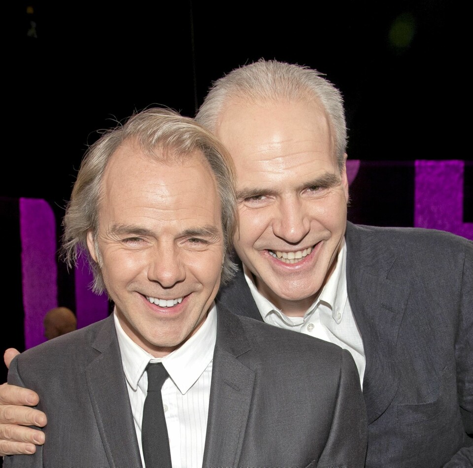 BRØDRE: ¿ Når jeg besøker Harald i Hollywood, ender jeg som regel opp med en statistrolle i en reklamefilm, ler broren John-Anker.