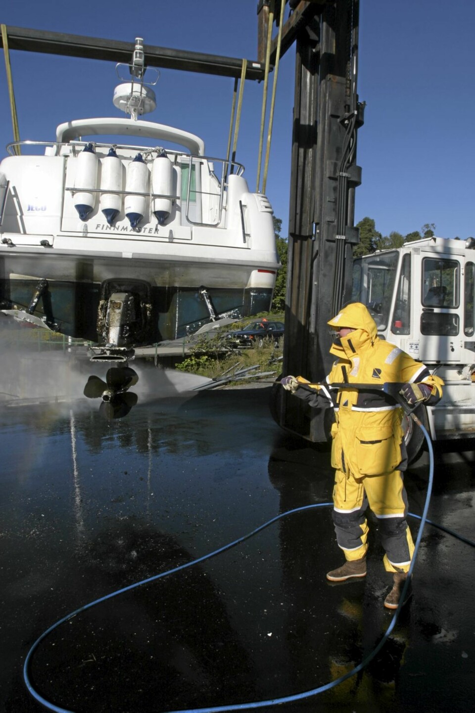 En rask båtpuss hører med før sesongen starter.