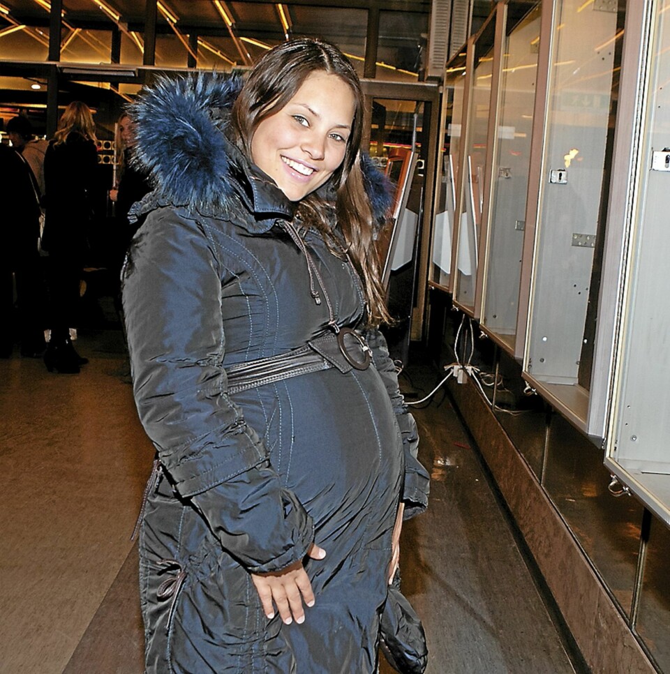 STOR MAGE: Svangerskapet til Mira Craig har gått bra, og 1. juni har hun termin.