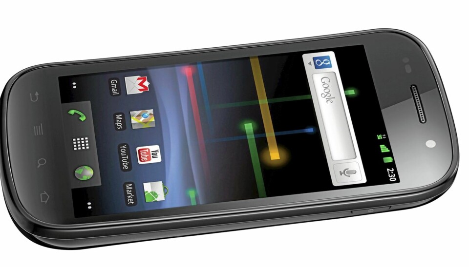GOOGLE: Nexus S er utviklet i samarbeid med Google.