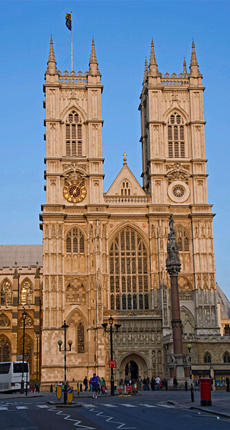 GEDIGEN: Westminster Abbey er Storbritannias offisielle kroningskirke.