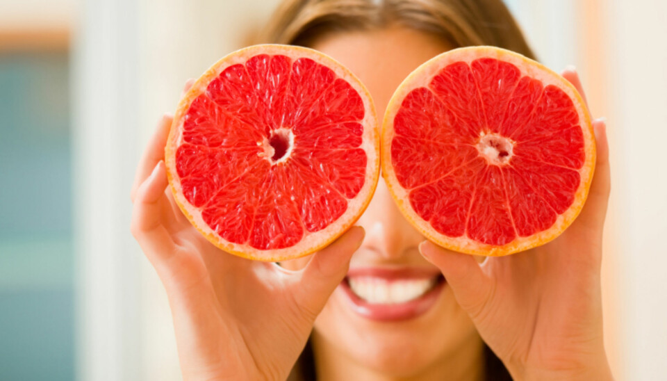 SUNT: Grapefrukt er sunt, men ikke hvis du ikke spiser andre matvarer også.