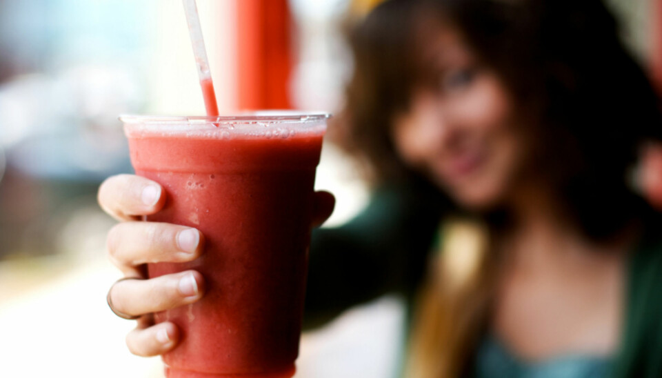 SUNT: Smoothies er sunt og veldig godt.