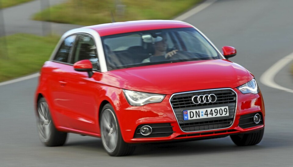 SPORTSLIG: Vi lot oss imponere av Audi A1. Den ser tøff ut og har gode motorer og kjøreegenskaper.