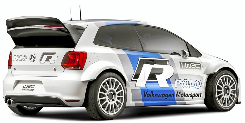 300 HK: Turbo er tingen i VW Polo WRC. FOTO: Top Gear