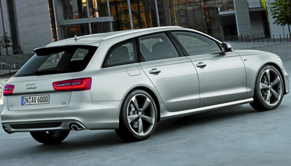 NORGESVARIANT: Audi forventer at rundt halvparten av alle A6-ene de selger vil være stasjonsvogner.