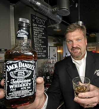 Master distiller Jeff Arnett i Jack Daniel's whisky på besøk i Norge.