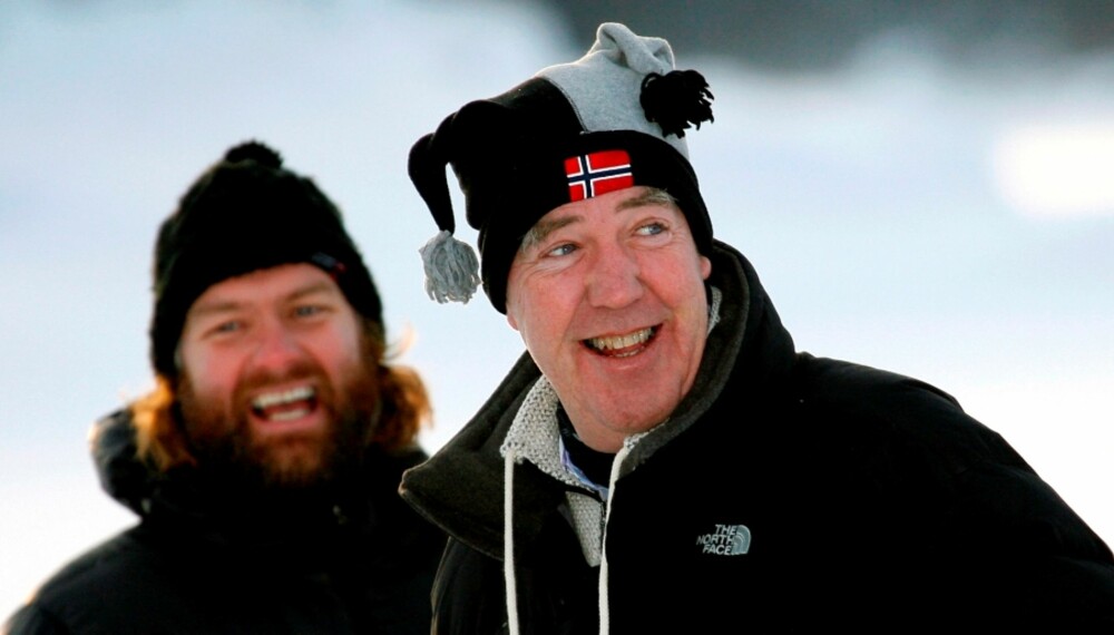 GLADE GUTTER: Konrad Begg (til venstre) sørger for å gi Jeremy Clarksons ville påfunn en best mulig regi.