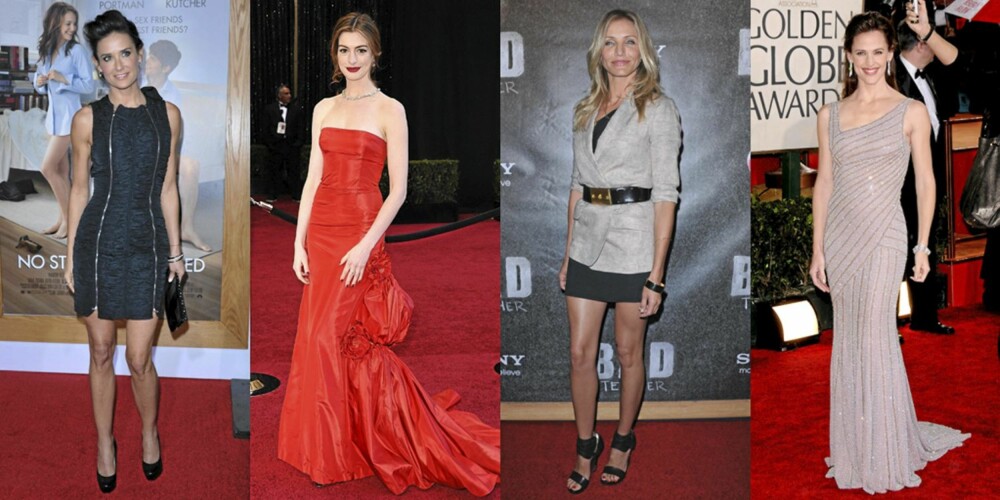 STYLISTHJELP: Demi Moore, Anne Hathaway, Cameron Diaz og Jennifer Garner er blant de mange stjernene som styles av Rachel Zoe.