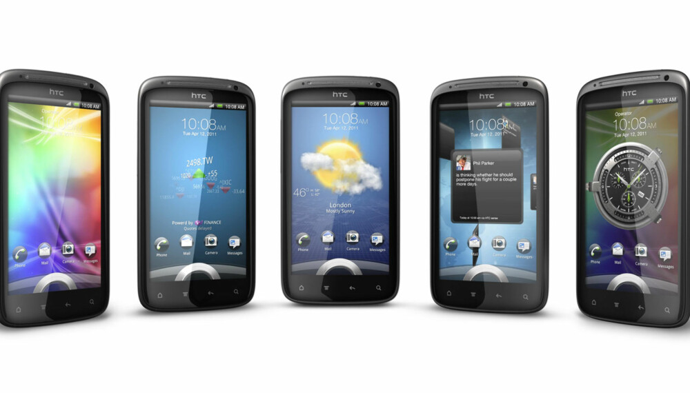 TOPPMODELLEN: Sensation er HTCs nyeste toppmodell med kraftig maskinvare og høyoppløst skjerm.