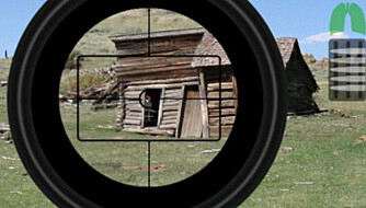 SNIKSKYTTER: I Snipe er målet å finne og skyte fienden før han finner deg.