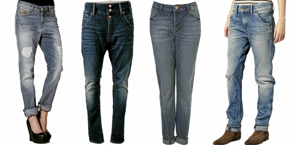 FRA VENSTRE: Killah (kr 995), Vero Moda (kr 549), Topshop (kr 360), G Star (kr 891).
