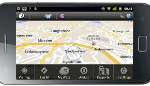 God og GPS mobilen - Data