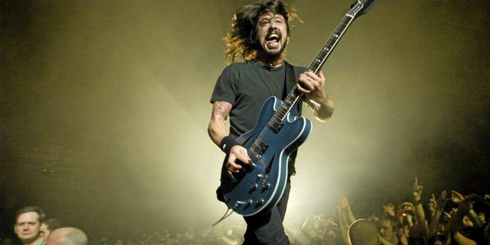 MANN møtte Foo Fighters