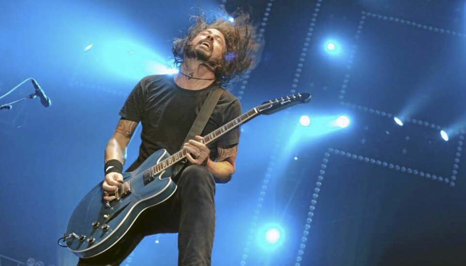 MANN møtte Foo Fighters