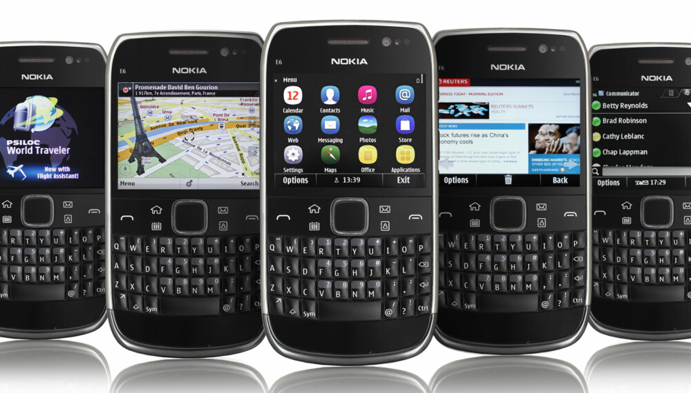FULLTREFFER: Nokia E6 er en strålende oppfølger til E72.