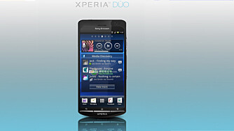 KRUTT: Dette kan være et lekket bilde av Sony Ericsson Xperia Duo.