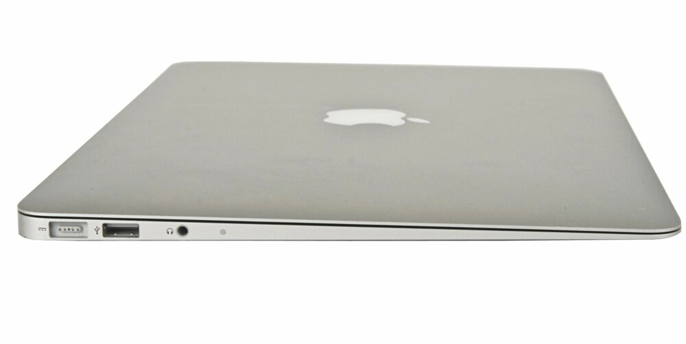 SPARSOMT: Du kjøper ikke MacBook Air hvis du ser etter masse tilkoblings- og oppgraderingsmuligheter.