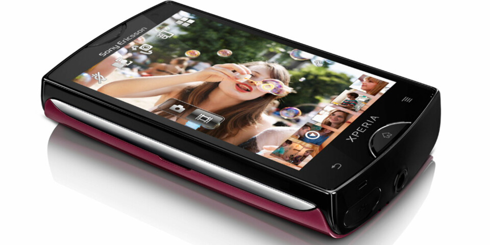 SJARM: Xperia Mini er en liten sjarmør fra Sony Ericsson.