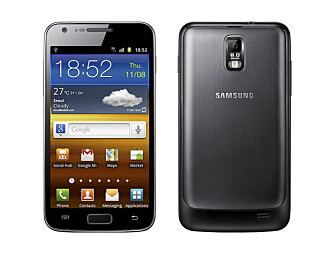 OPPGRADERING: Galaxy S II LTE er en oppgradering av Galaxy S II. Den har større skjerm om støtte for lynrask internettilkobling.