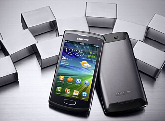 NY BADA: Wave 3 er Samsungs nye Bada-telefon. Dette er Samsungs egenutviklede mobilplattform.