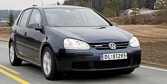 VW GOLF V: Bestselger, og det er ikke så rart. FOTO: Kjell Magne Aalbersjø