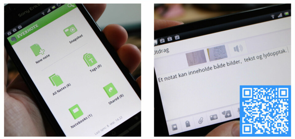 NOTATKONGEN: Evernote er den beste notat-appen du finner.