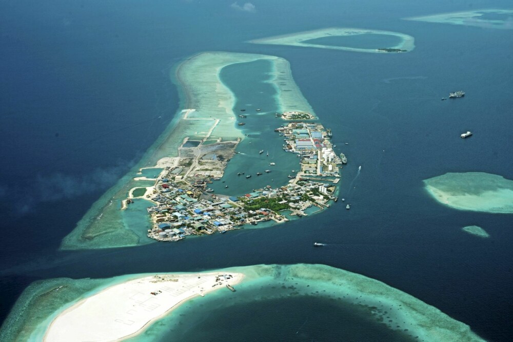 Søppeløya Thilafushi.