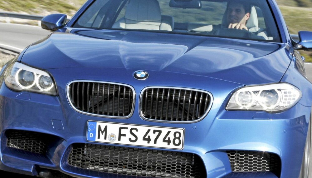 NY: Her er den nye verstingen i 5-serien, BMW M5. FOTO: BMW