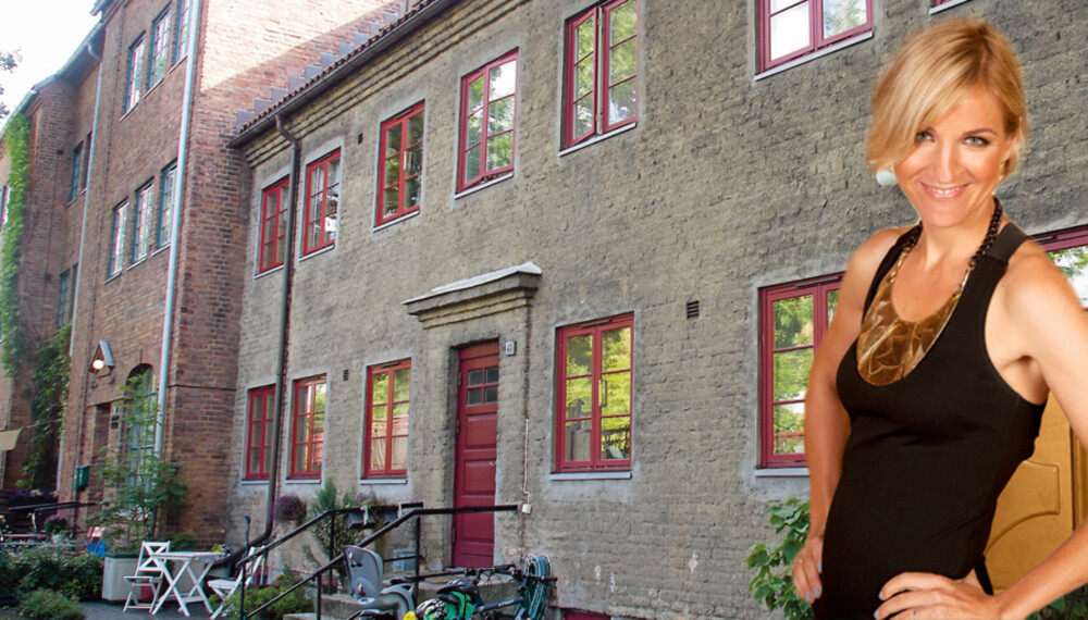 HJEMMEKOS: «Idol»-programleder Guri Solberg finner roen i sitt nye Oslo-hjem.