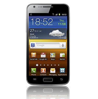 4G-MOBIL: Samsung Galaxy S II LTE har innebygget støtte for 4G-nett. Det kommer flere telefoner til å få over nyttår.
