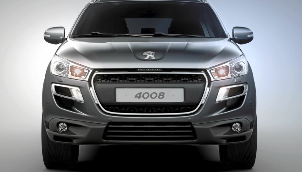 SUV: Dette er Peugeot 4008 - ventet til Norge våren 2012.