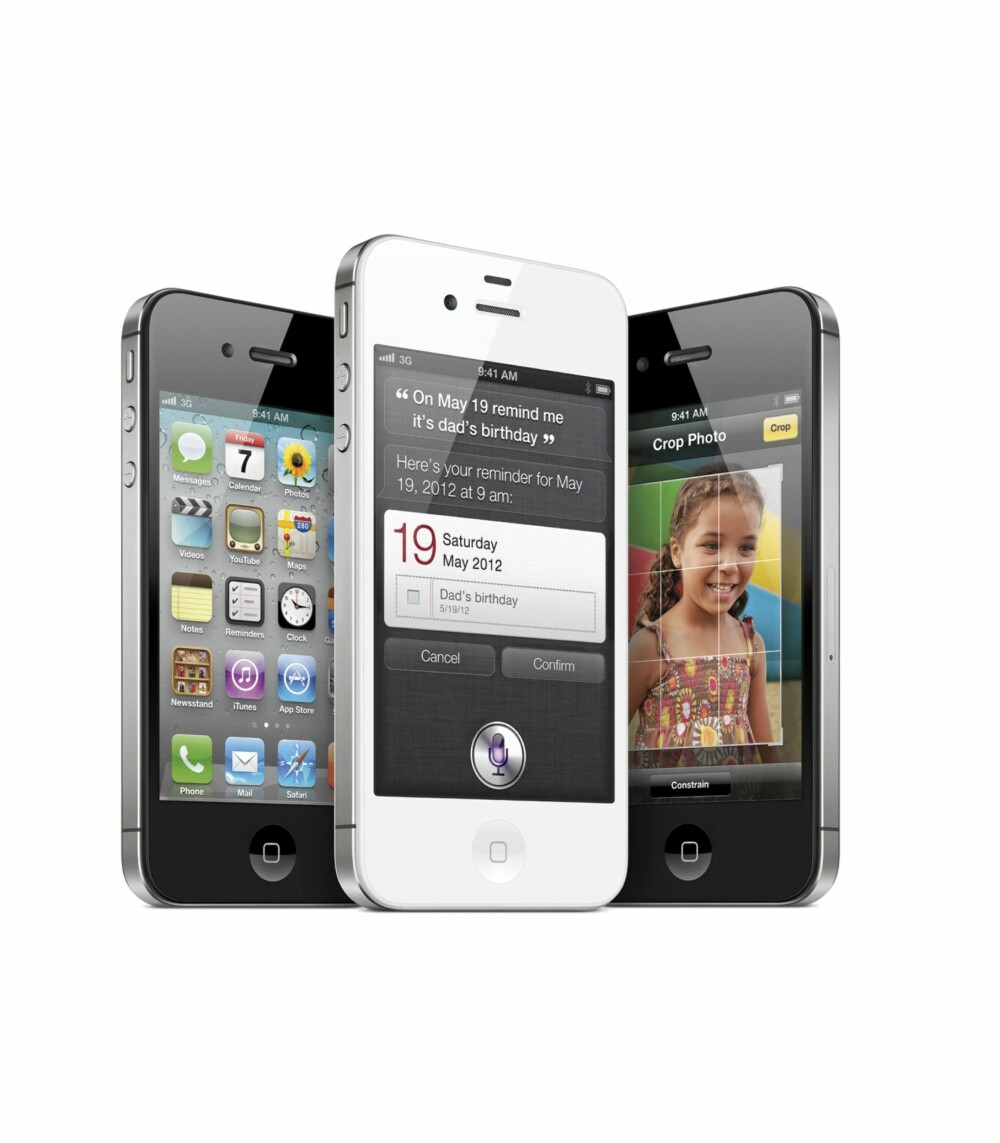NY INNI: Nyhetene i iPhone 4S ligger under pansret. Den har ny og raskere prosessor, og bedre kamera.