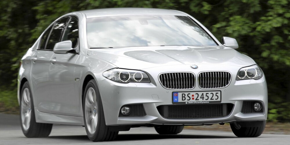BMW: Testforbruket på 0,58 l/mil er oppsiktsvekkende bra.