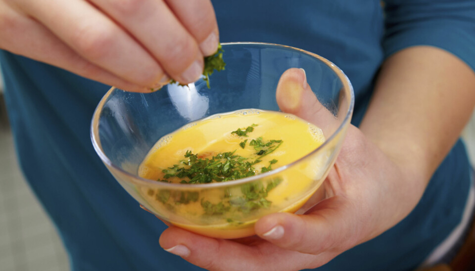 SUNT: Egg er både sunt og godt til lunsj.