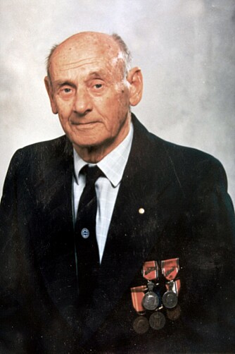 TØFFING: Jørgen Henrik Kieding (90) er dekorert for sin innsats under krigen.