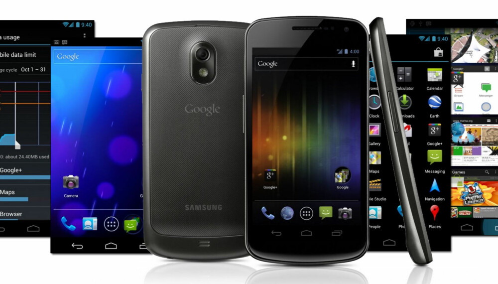 NY ANDROID: Google har lansert Android 4.0, mens Samsung har lansert den første mobilen som kjører den nye versjonen.