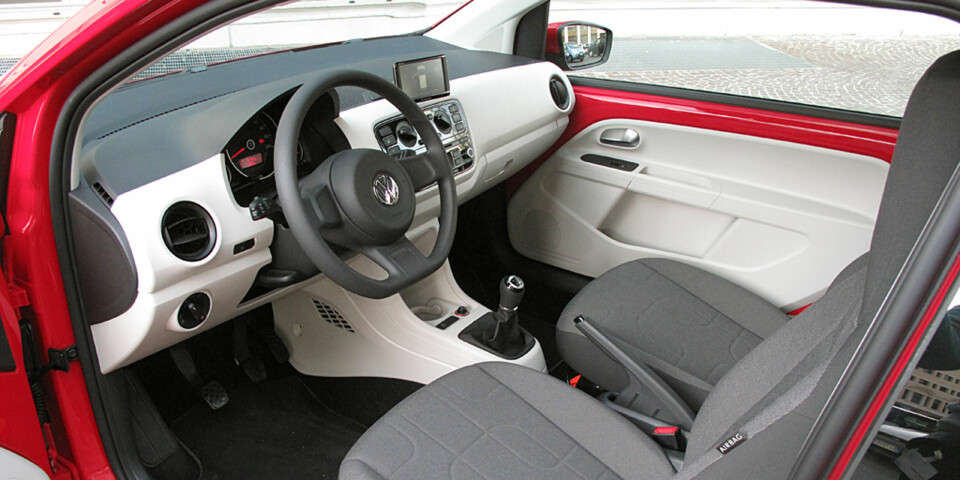 FIKS: En enkelt og oversiktelig førermiljø.