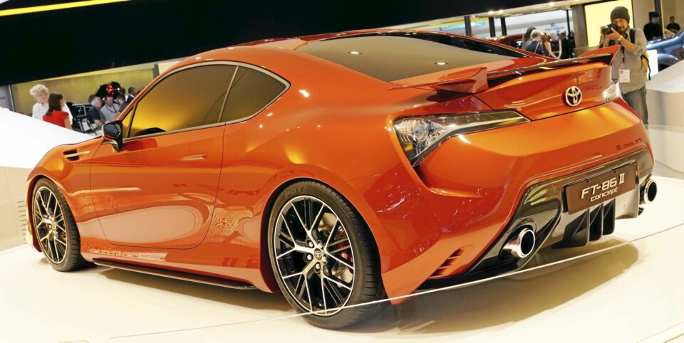 KONSEPTET: Toyota FT-86 II Concept