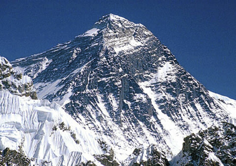 Mount Everest.