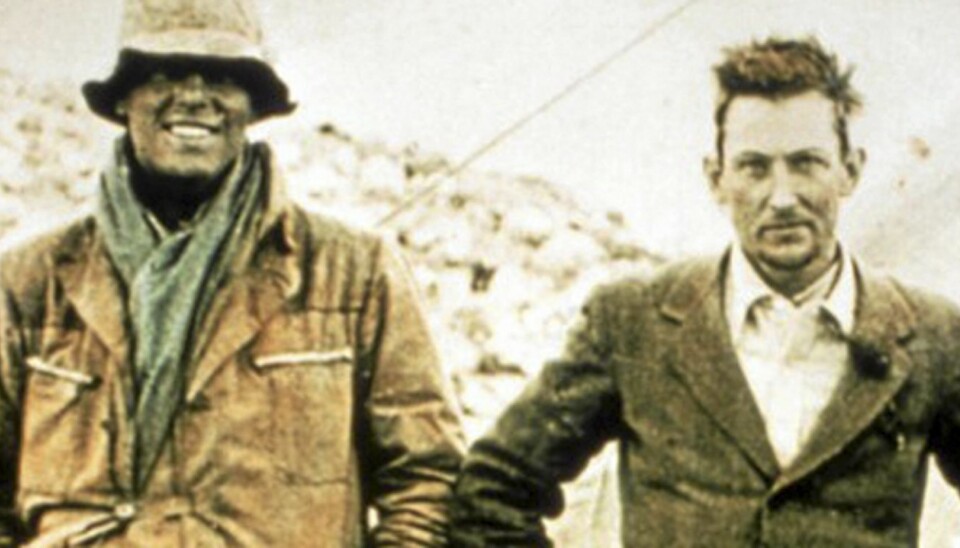 Andrew Irvine og George Mallory.