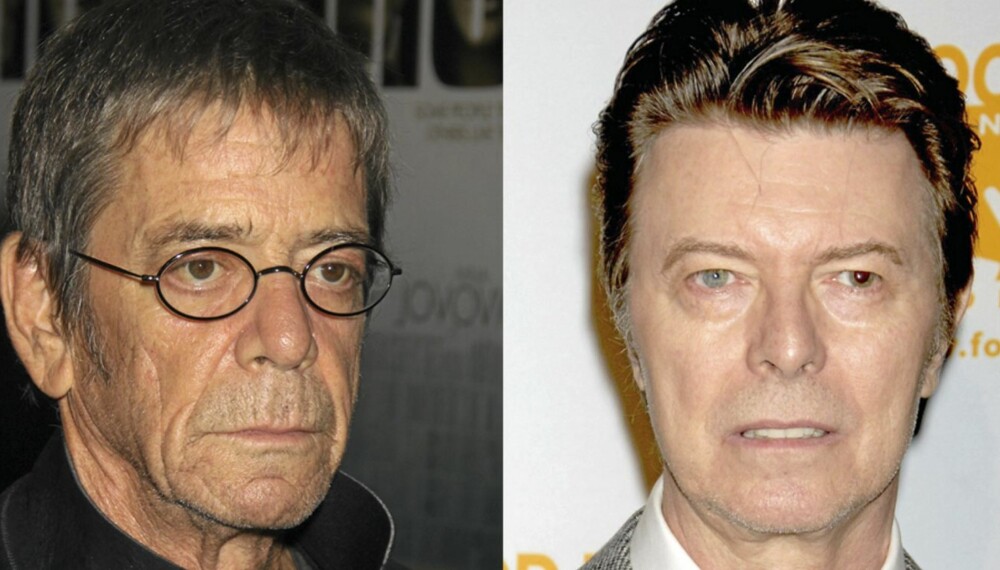 De gamle rockeheltene Lou Reed og David Bowie går i studio på nyåret - 40 år etter at de sto i studio sammen for første gang. De gamle rockeheltene Lou Reed og David Bowie går i studio på nyåret - 40 år etter at de sto i studio sammen for første gang.
