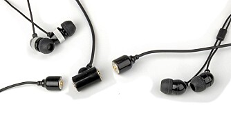 LYDLINK: Med disse ørepluggene fra Skunk Juice kan du koble sammen inntil fire øreplugger mot den samme kilden.