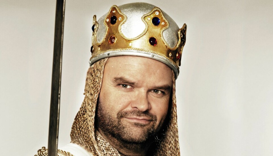 ARTIG ARTHUR: Atle Antonsen skal spille hovedrollen i Monty Python-musikalen 'Spamalot' på Folketeatret i 2012.