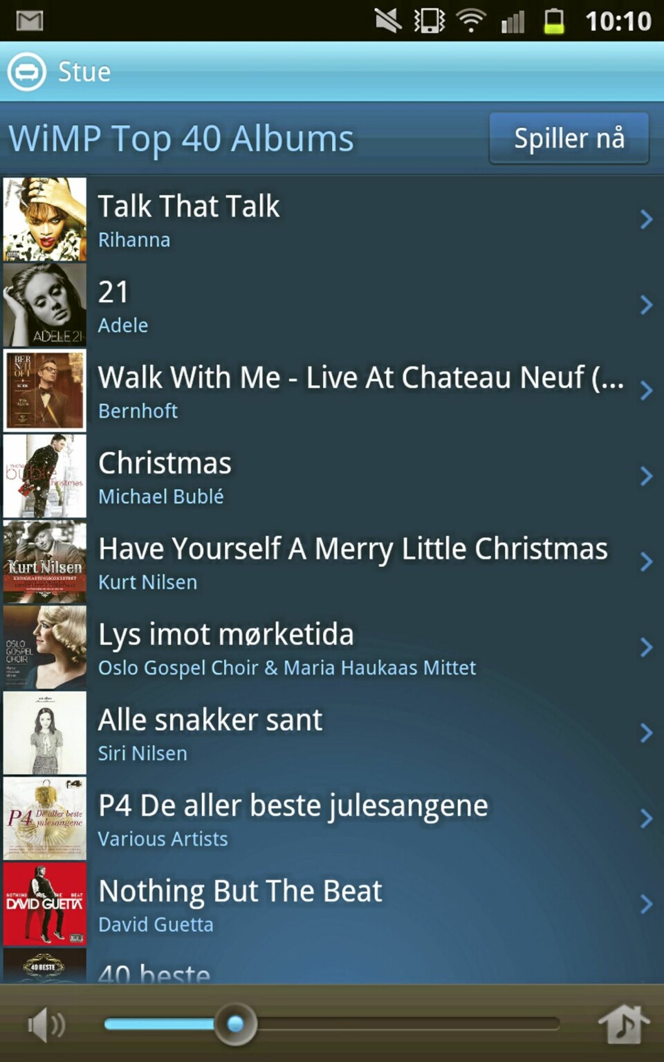 ANDROID: Den nye Sonos-appen for Android virker stabil og gir tilgang til alt du har på Wimp av spillelister og redaksjonelle anbefalinger.