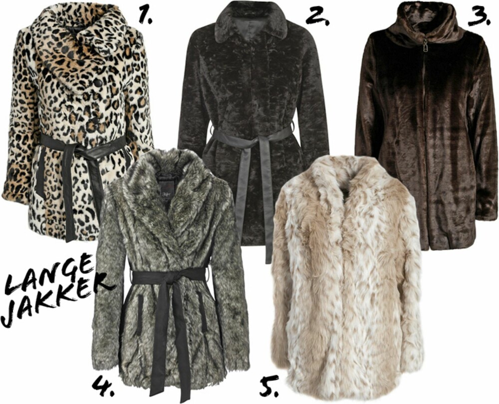 LANG FUSKEPELS: 1. Jofama (kr 2095)2. Bik Bok (kr 799)3. In Wear ((kr 1995)4. Ellos (kr 699) 5. One Teaspoon/Nelly.com (kr 1799) LANG FUSKEPELS: 1. Jofama (kr 2095)2. Bik Bok (kr 799)3. In Wear ((kr 1995)4. Ellos (kr 699) 5. One Teaspoon/Nelly.com (kr 1799)