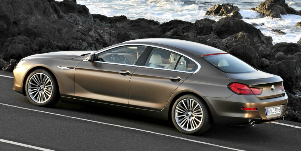 LANG: Over fem meter lang er 6-serie Gran Coupe.