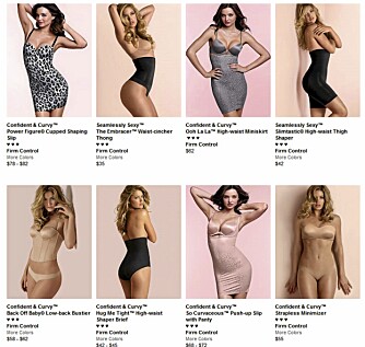 SEXY SHAPING: Victoria's Secret har satt seg fore å sprite opp det ofte litt kjedelige hold-in undertøyet. SEXY SHAPING: Victoria's Secret har satt seg fore å sprite opp det ofte litt kjedelige hold-in undertøyet.