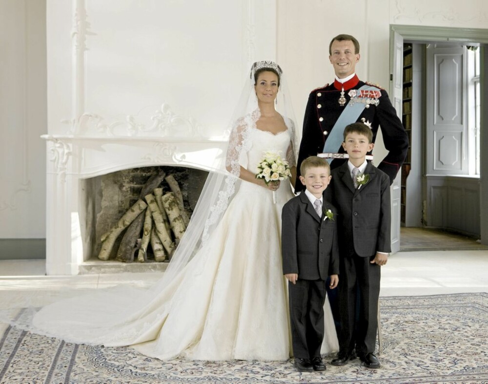 BRUDEKJOLE: Prinsesse Marie av Danmark sin kjole er en av de mest kopierte kjendiskjolene.