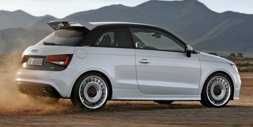 BEGRENSET: Audi A1 quatrro skal bare produseres i 333 eksemplarer.